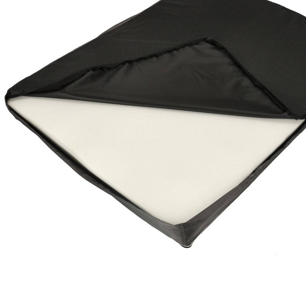 Orthopedic Grey Dog Bed 90x70x10cm