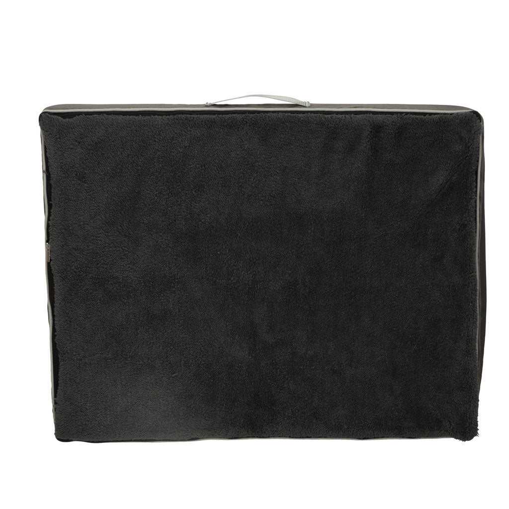 Orthopedic Grey Dog Bed 90x70x10cm