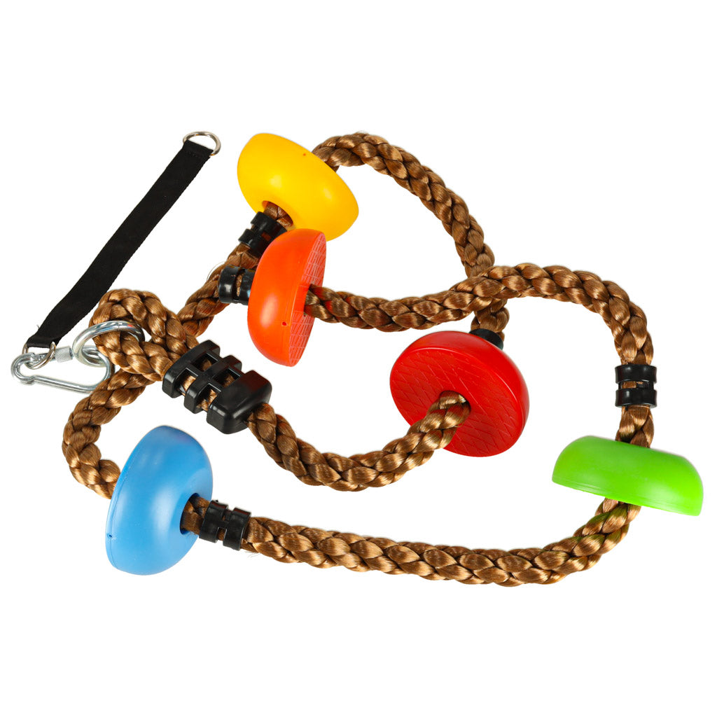 Climbing Rope Swing Climbing Rope With Knots Platforms 200cm