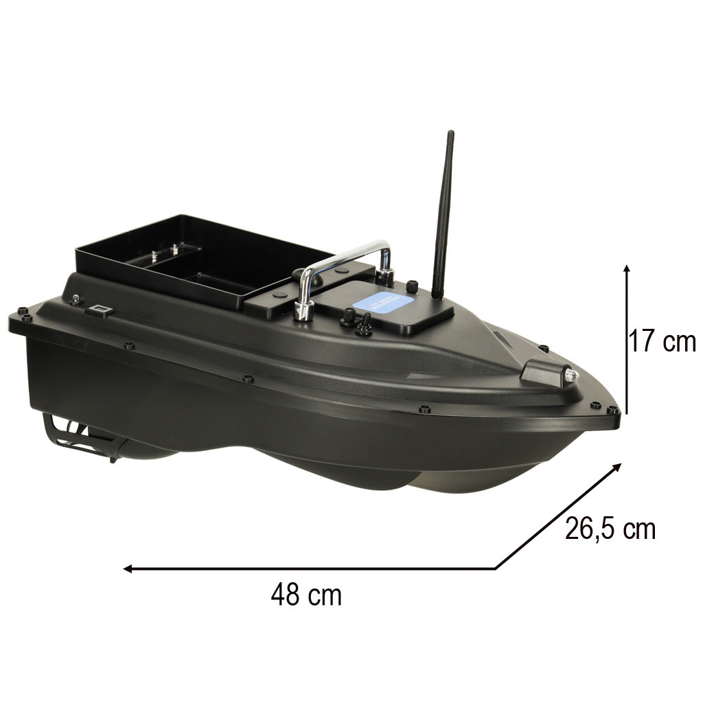 Remote-controlled Bait Boat D16b Gps 2kg 12000 Mah 500m
