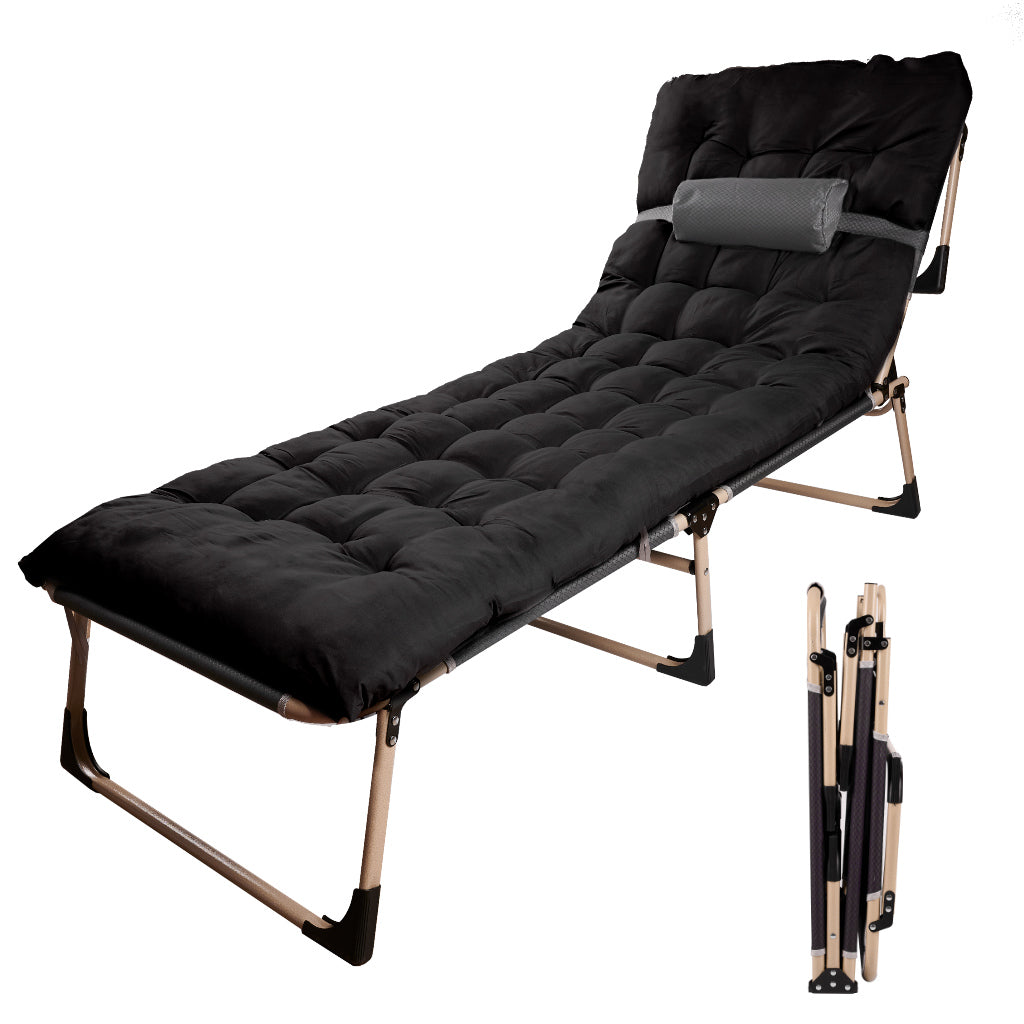 Field Folding Travel Bed 198 Black