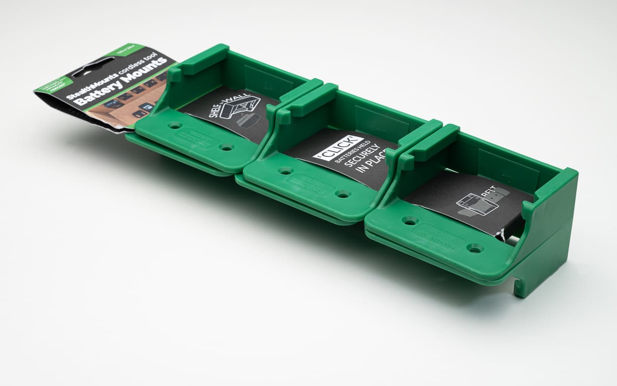 Стойки за батерии за 18v Hikoki Hitachi Metabo Hpt 6-pack Stealthmounts