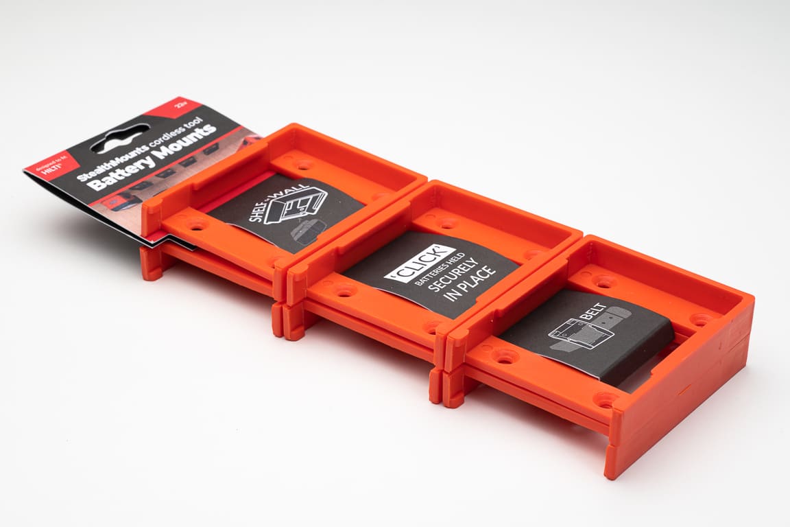 Suportes de bateria para montagens furtivas Hilti 22v 6-pack