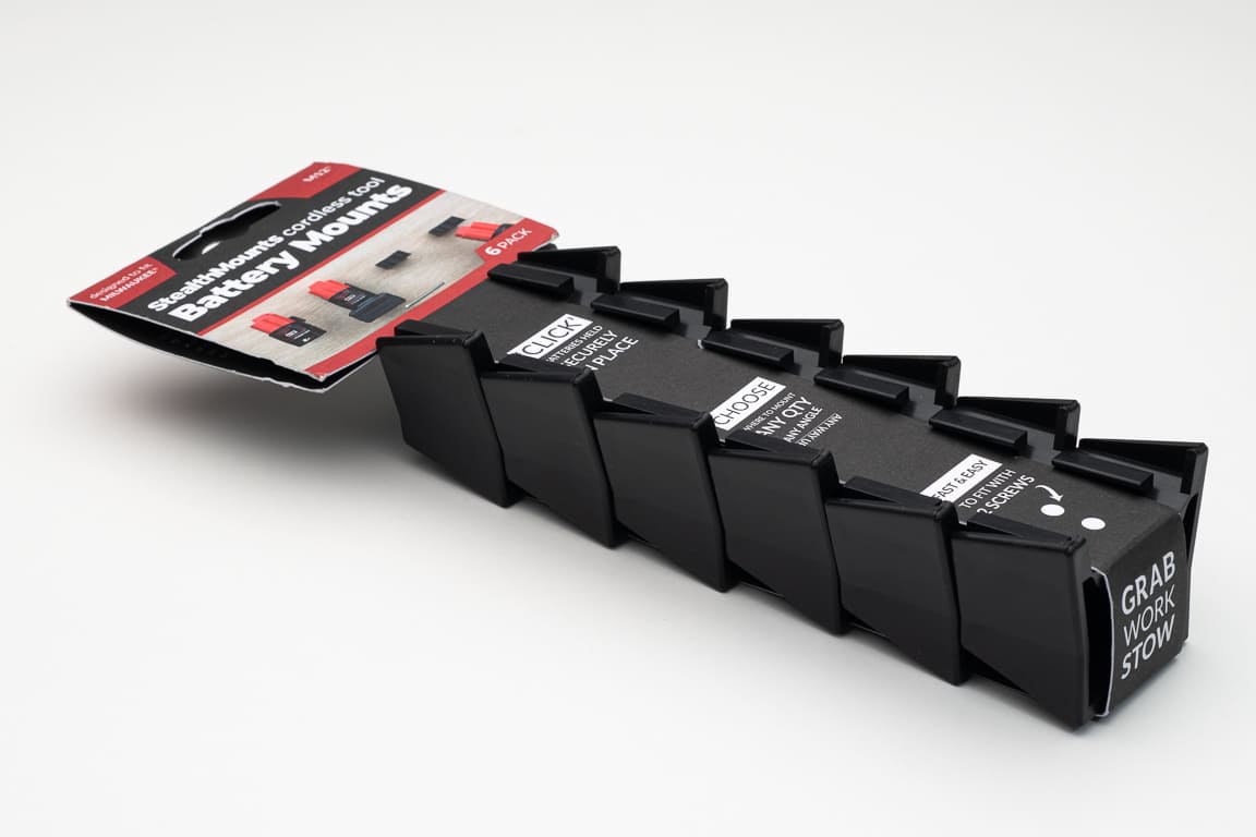 Držáky baterie Pro Stealthmounty Milwaukee M126-pack