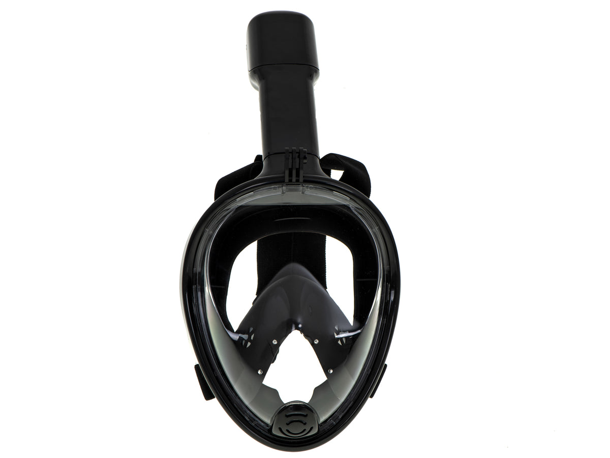 Full Folding Snorkel Mask L/xl Black