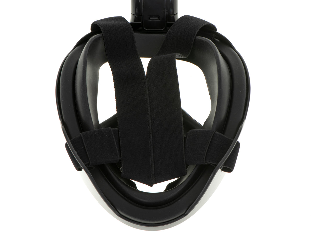 Full Folding Snorkel Mask L/xl Black