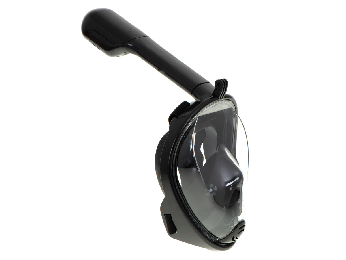 Full Folding Snorkel Mask L/xl Black