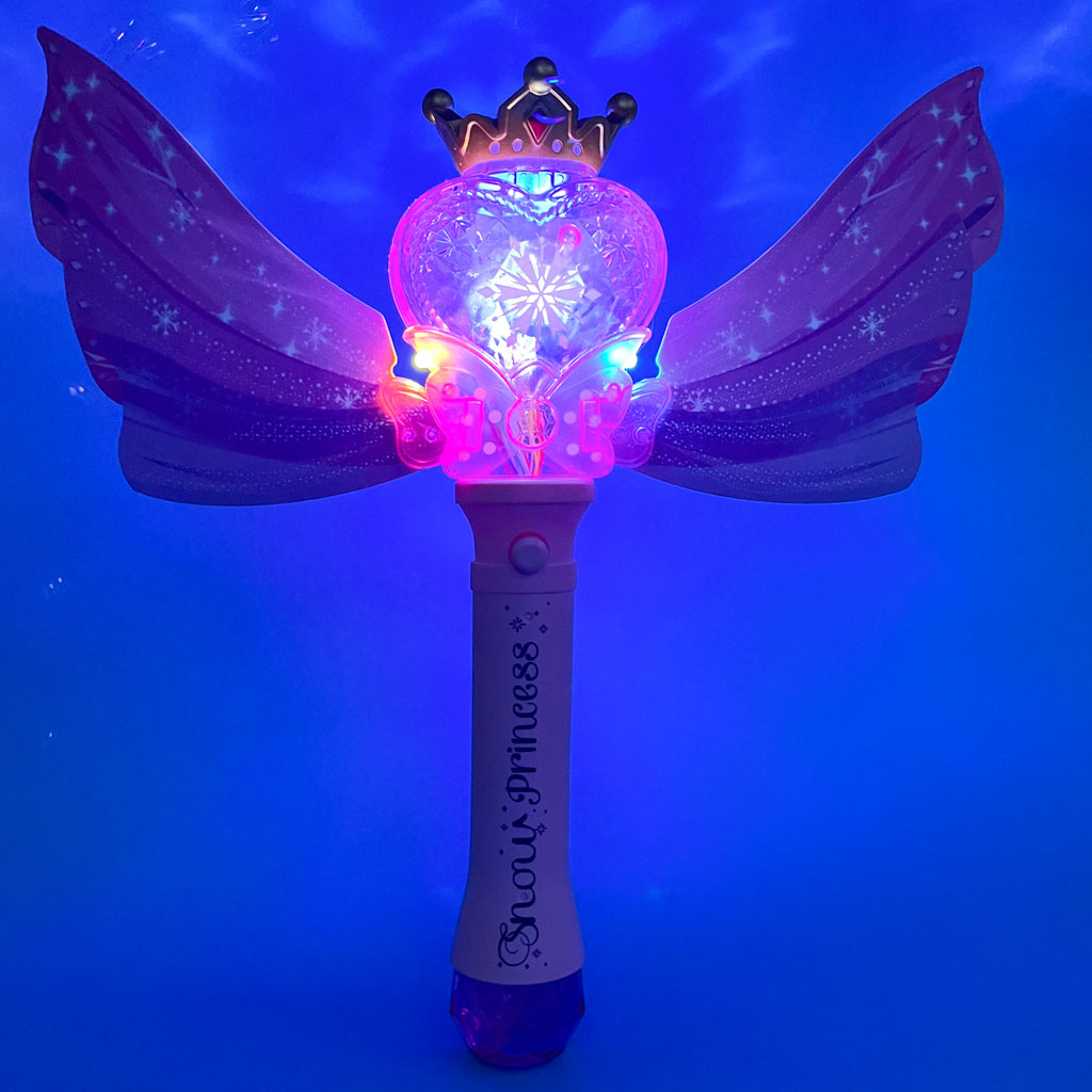 Soap Bubble Machine Princess Wand
