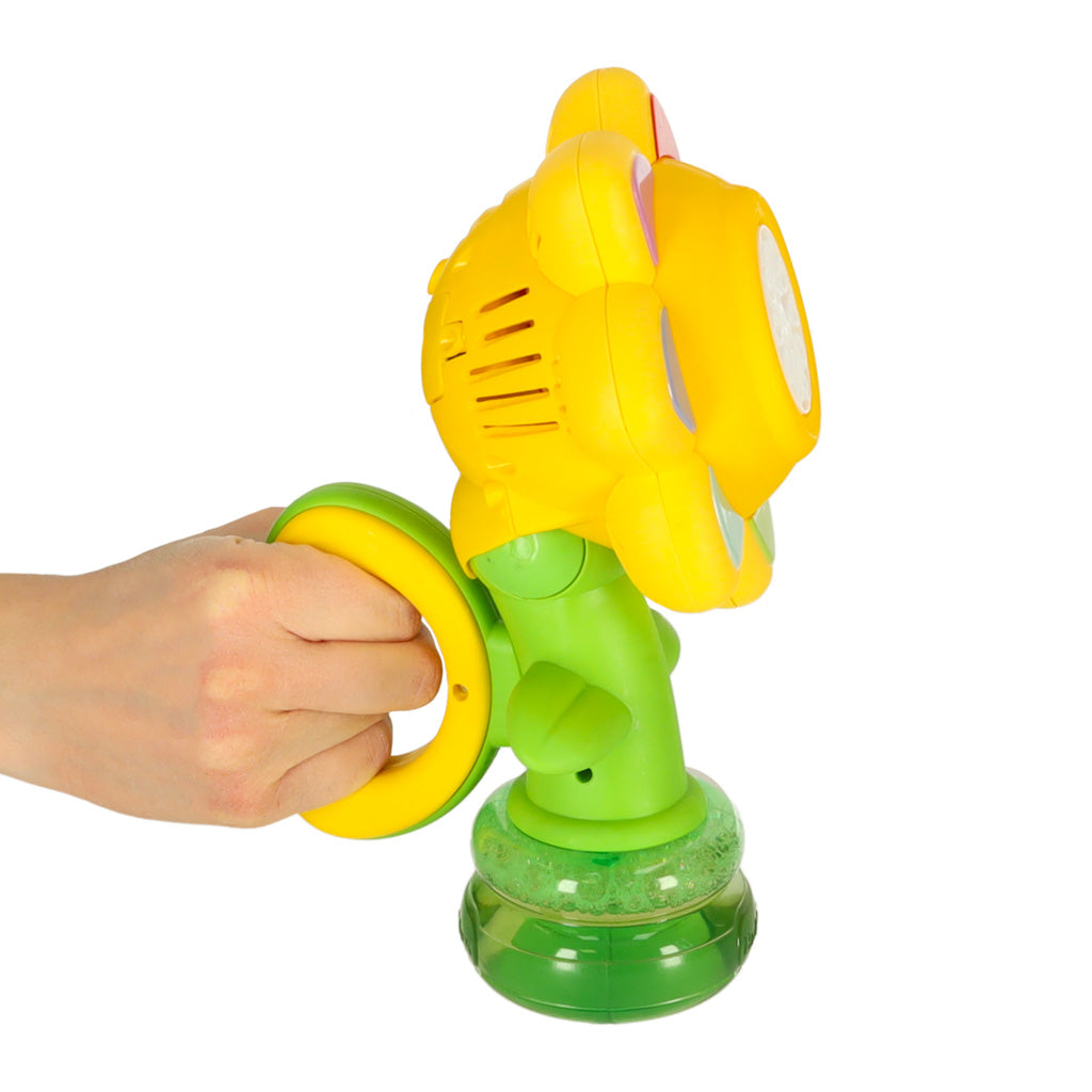 Soap Bubble Machine Automatic Generator Flower Bubble Music Lights