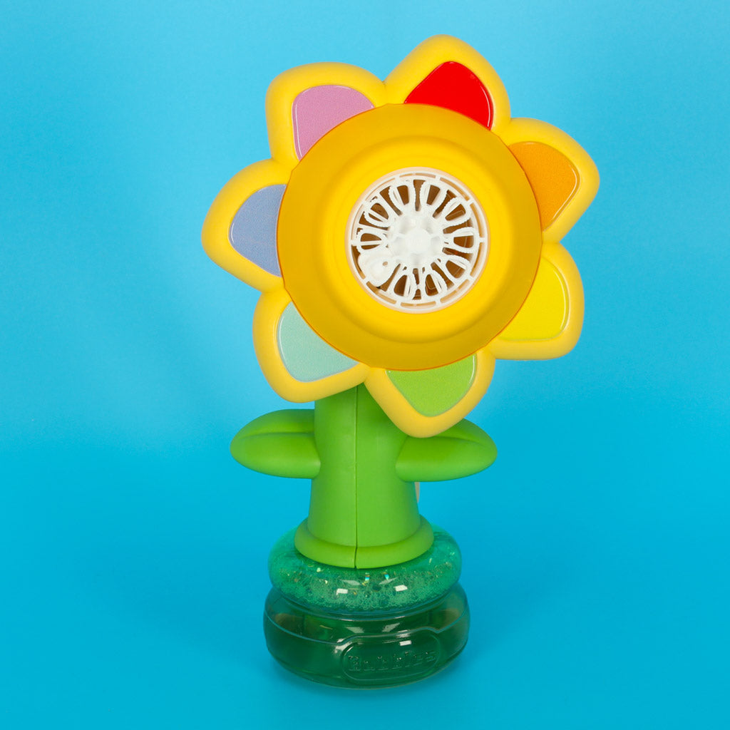 Zeepbelmachine Automatische generator Bloembel Muziekverlichting
