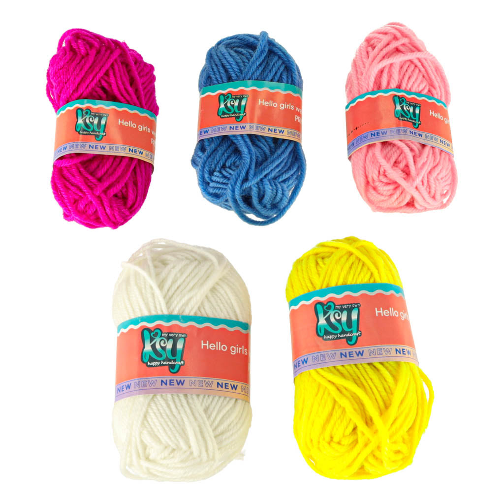 Knitting Machine Knitting Sewing Kit 5 Colors Of Yarns