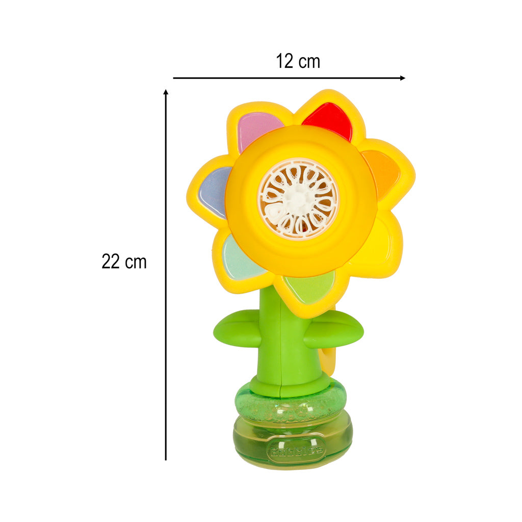 Zeepbelmachine Automatische generator Bloembel Muziekverlichting