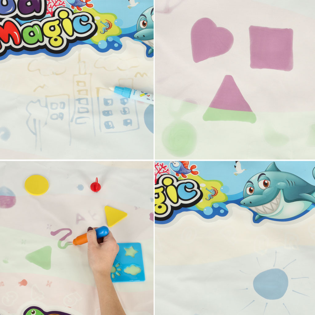 Xxl 100x80cm Water Painting Drawing Mat