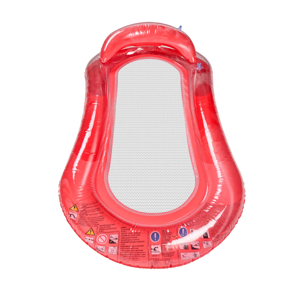 Inflatable Swimming Pool Water Mattress With Net Red Bestway 43103