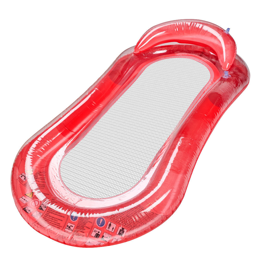 Inflatable Swimming Pool Water Mattress With Net Red Bestway 43103