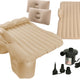 Car Bed Mattress Car Inflatable + Pump Beige