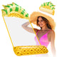 Inflatable Mattress Beach Hammock Water Lounger Chair Swimming Pool Pineapple