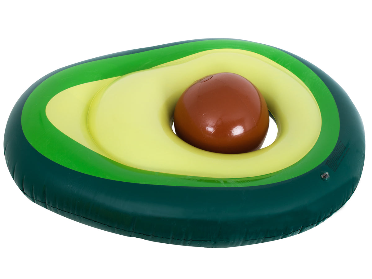 Inflatable Swimming Mattress With Avocado Ball With Seed 150cm Xl