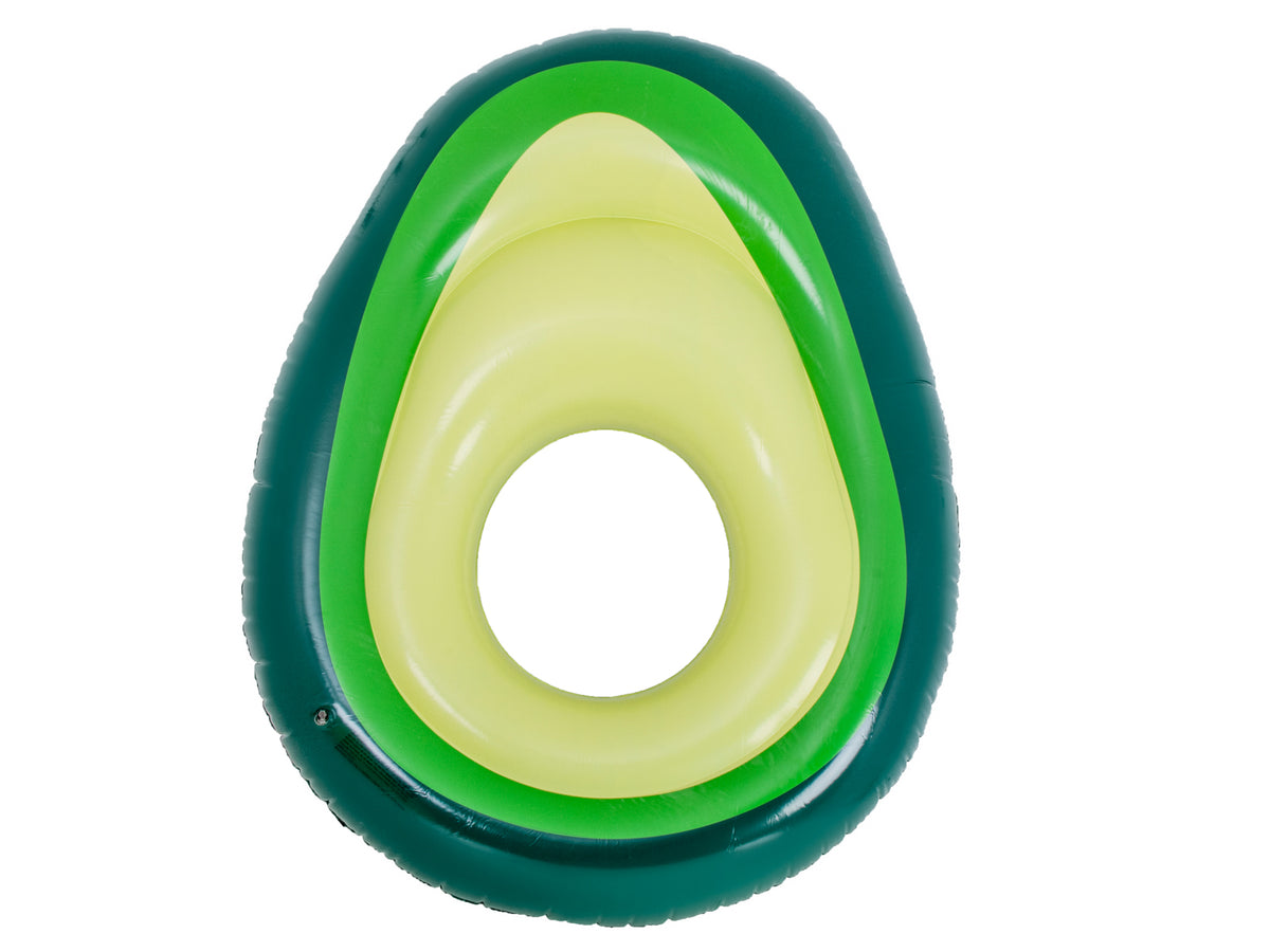 Inflatable Swimming Mattress With Avocado Ball With Seed 150cm Xl