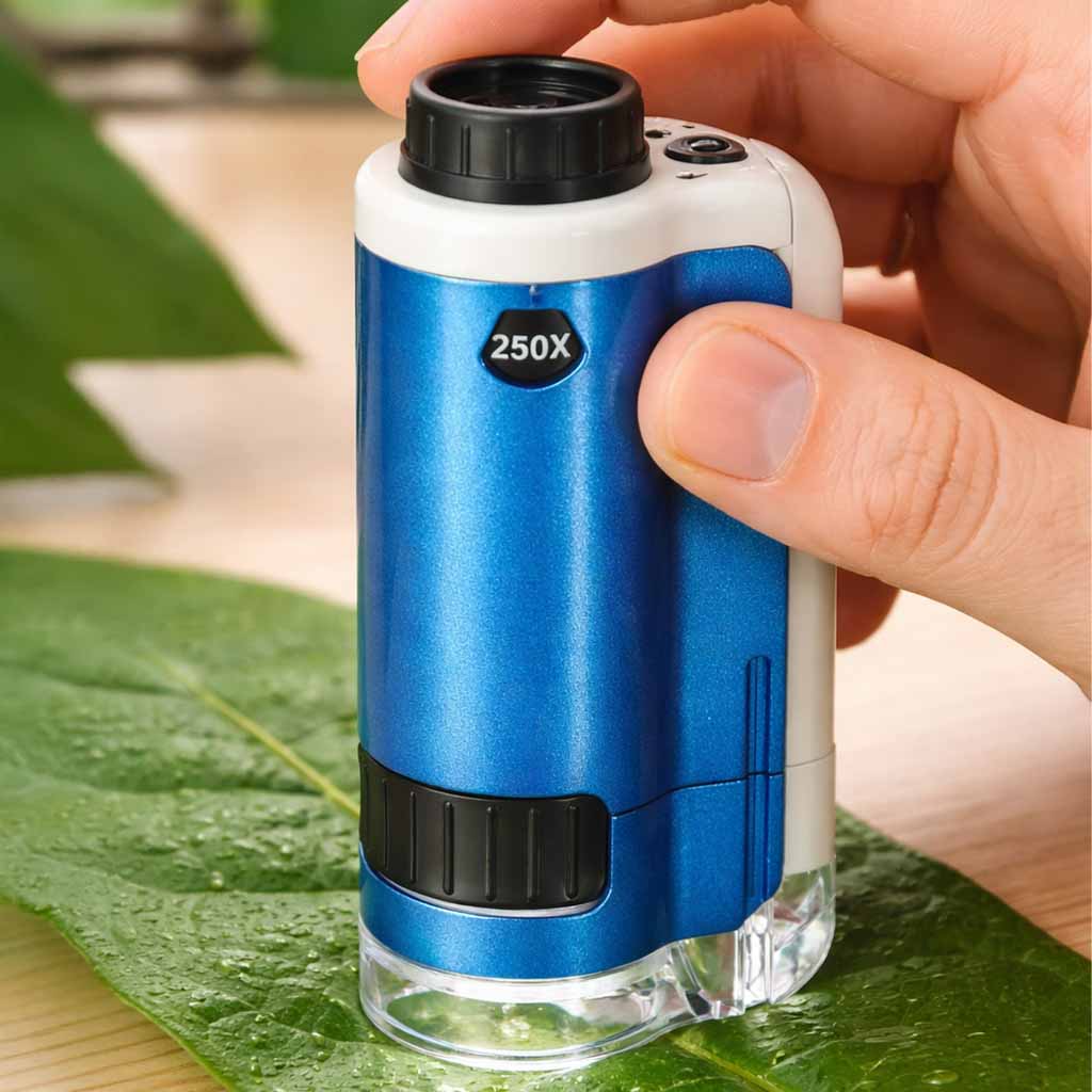 Educational Portable Pocket Microscope For Children