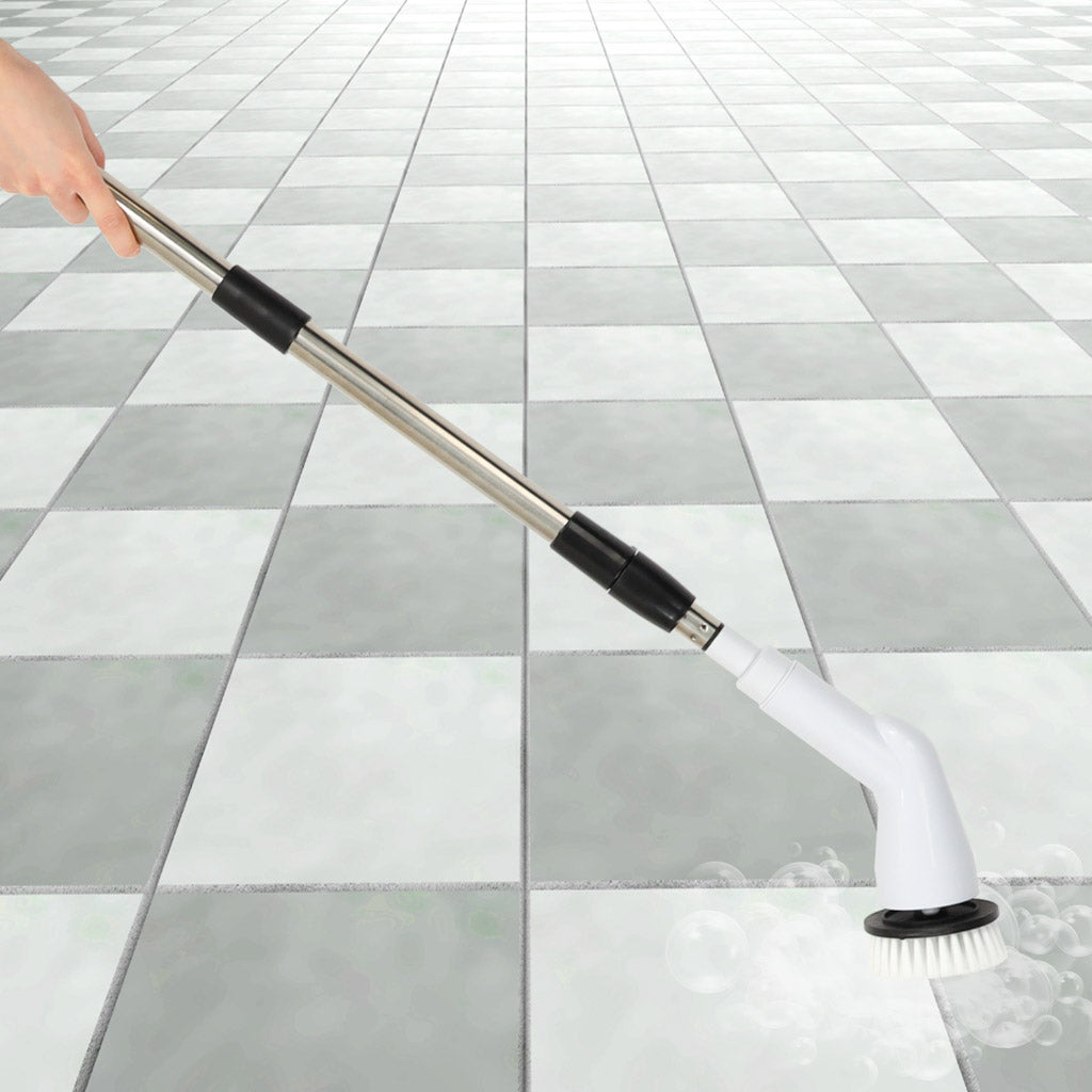 Rotary Mop Electric Cleaning Brush With 9 Brush Heads