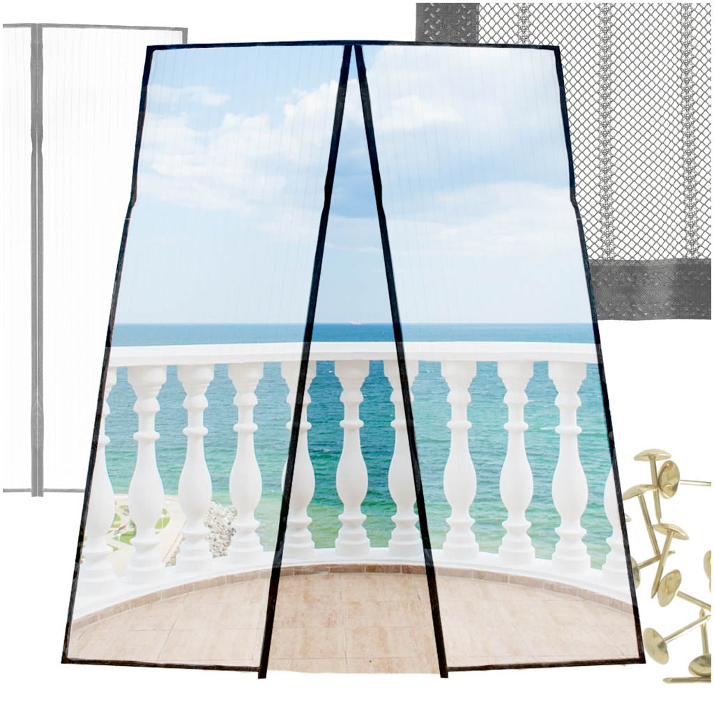 Mosquito Net Magnetic Luaro For Door Solid Strong Magnet 100x210cm