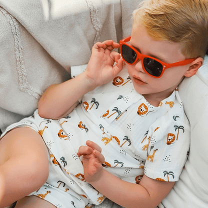 Swim Essentials Strandwear Boys - Muszlin - Multicolor - Jungle