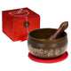 Подаръчен комплект Singing Bowl Ohm Червен - 180 гр.; 8 см