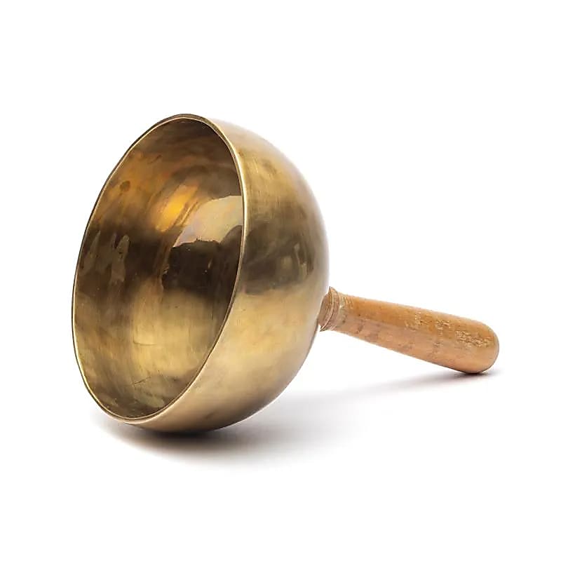 Tigela Cantante Com Alça Nada Yoga - ±16–17 Cm; ±900–1000G