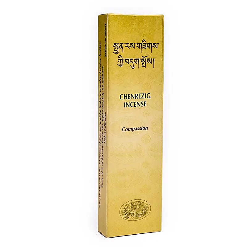 Incenso Tibetano Chenrezig Compassione - Confezione Da 20 G Da 6 Pz