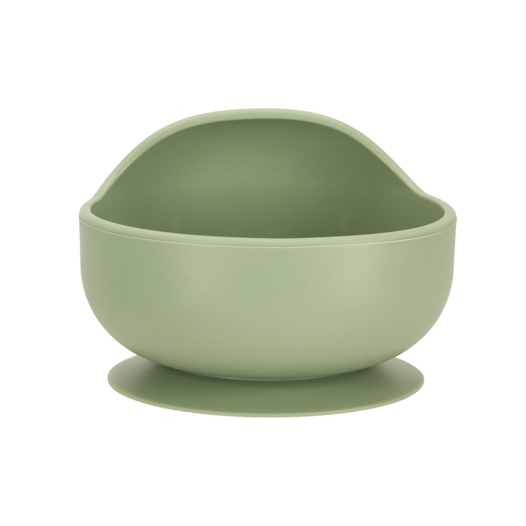 Silicone Dishes For Kids Owl Milita Green