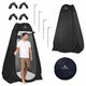 Tent Shower Changing Room Portable Wc Black