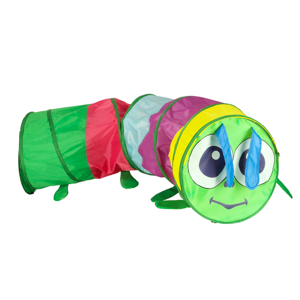 Tente Tunnel pour enfants piste de jardin auto-pliante maison jardin grande chenille pliante