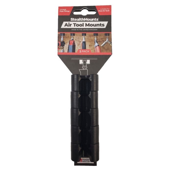 Držáky na vzduchové nářadí 1/4 Fitting 5 Pack Stealthmounts