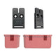 Bin Buddy 8-pack compatibel met Milwaukee Packout Bins Ridgid Aeg Bins & Keter Bins Stealthmounts