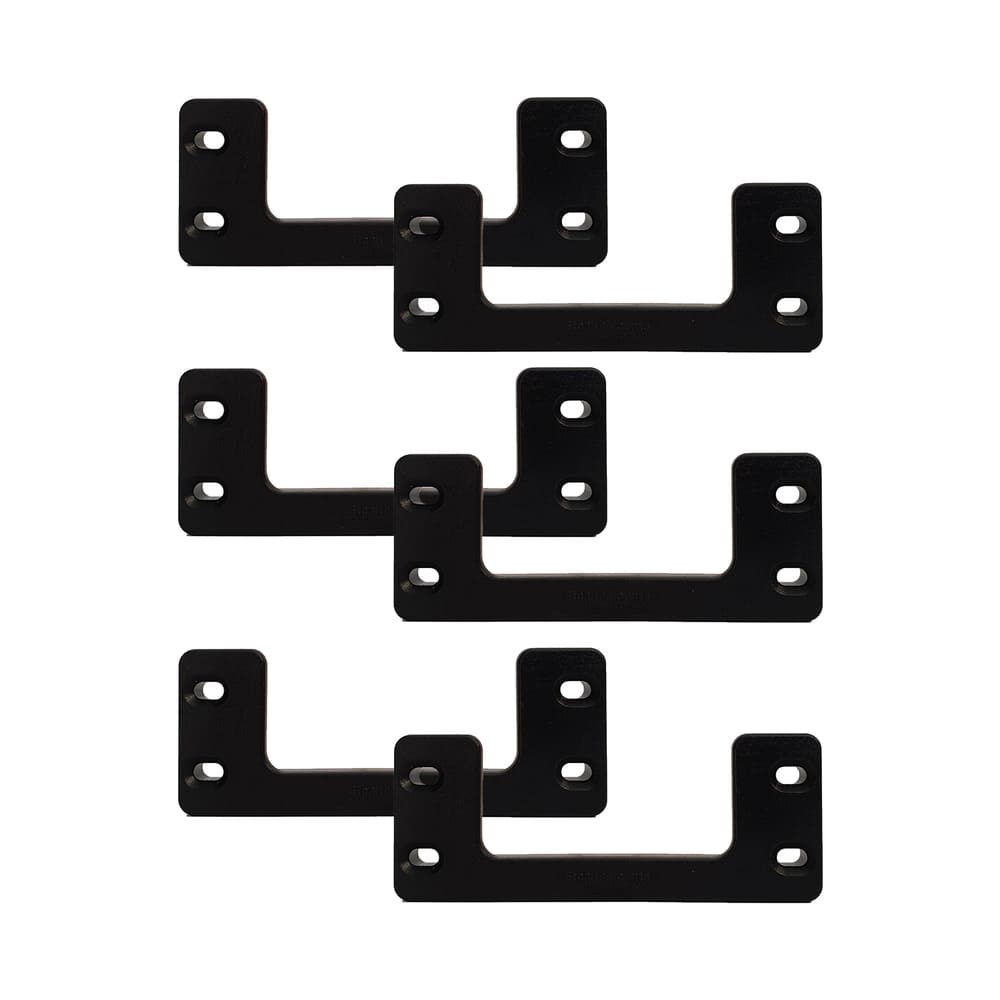 Mounting Cleats 6-pack For Cleat Nfeet Stealthmounts And Milwaukee Packout System