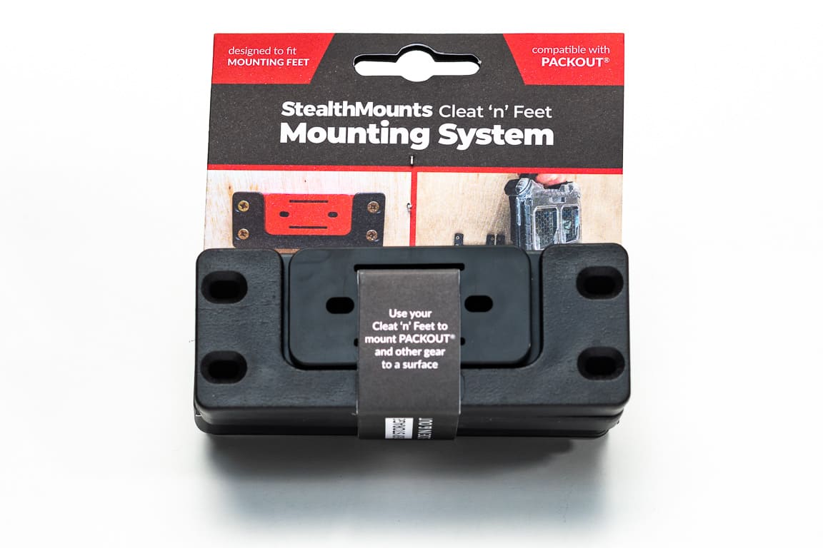 Montagens universais Cleat Nfeet Stealthmounts de 4 unidades