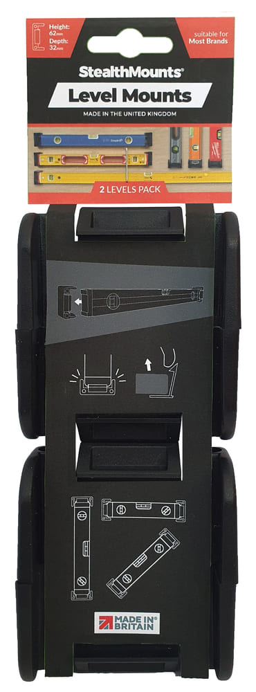 Uniwersalne uchwyty poziomune 2 sztuki Stealthmounts