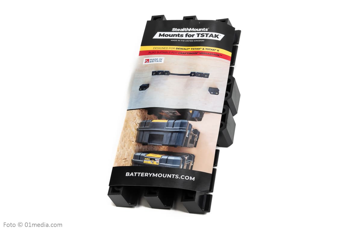 Halterungen für Dewalt T-stak Stealthmounts