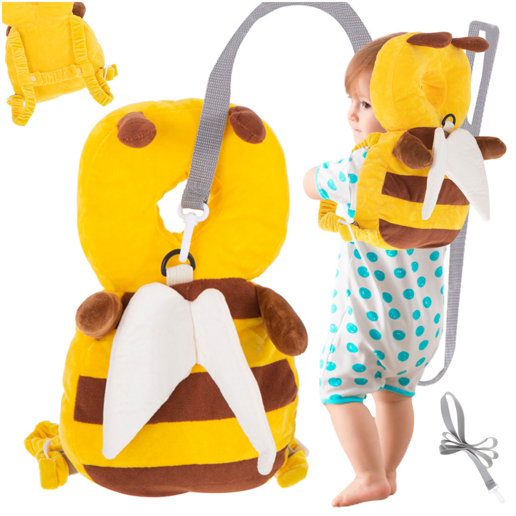 Sicherheitsrucksack zum Laufenlernen, kleine Biene