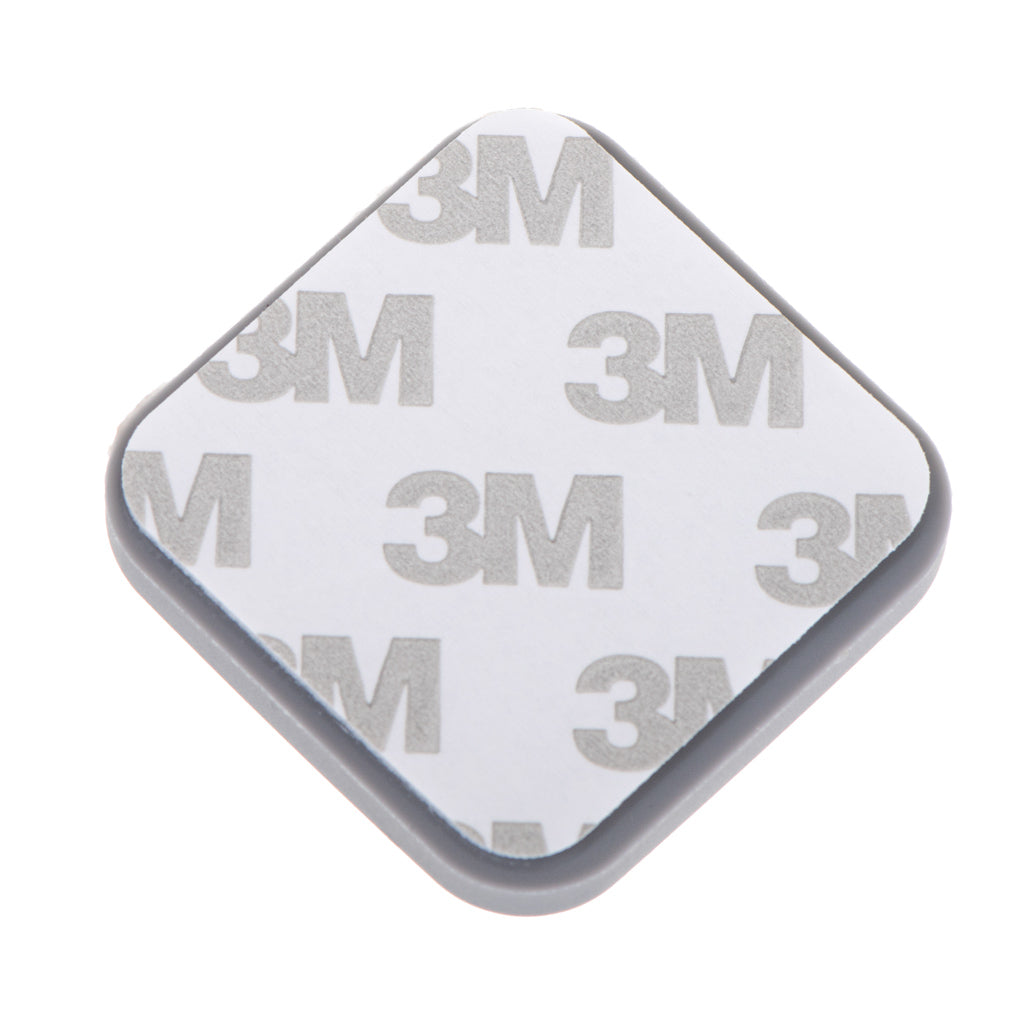 Door Bumper Self-adhesive Silicone Grey Square