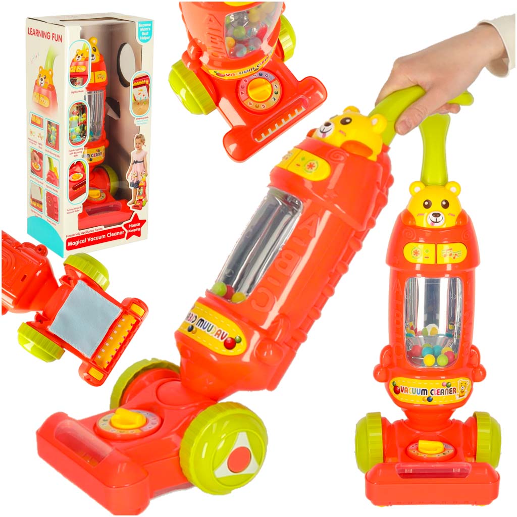 Baby Interactive Vacuum Cleaner With Sound Raspberry