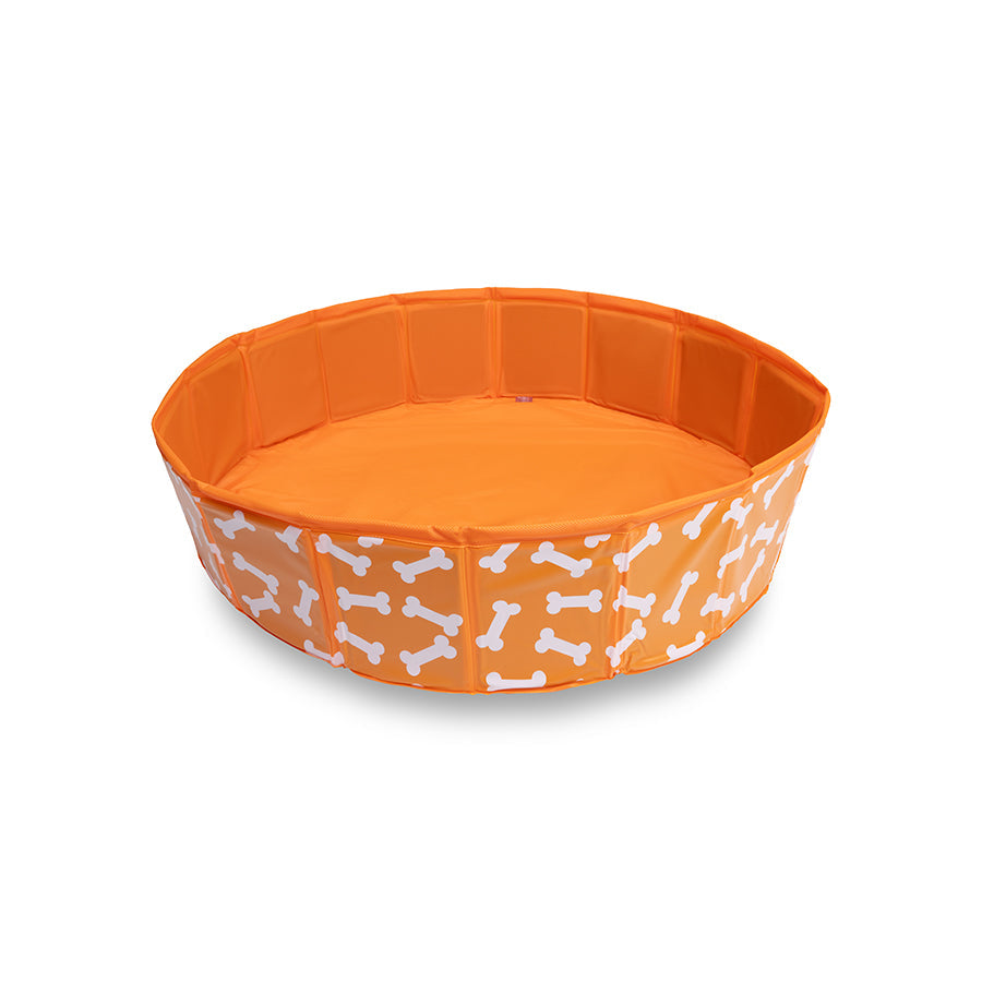 Swim Essentials Dog Pool - Orange - Bonebash - Ø 80 Cm