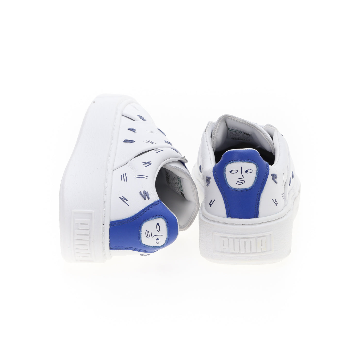 Маратонки Puma Slip On с платформа