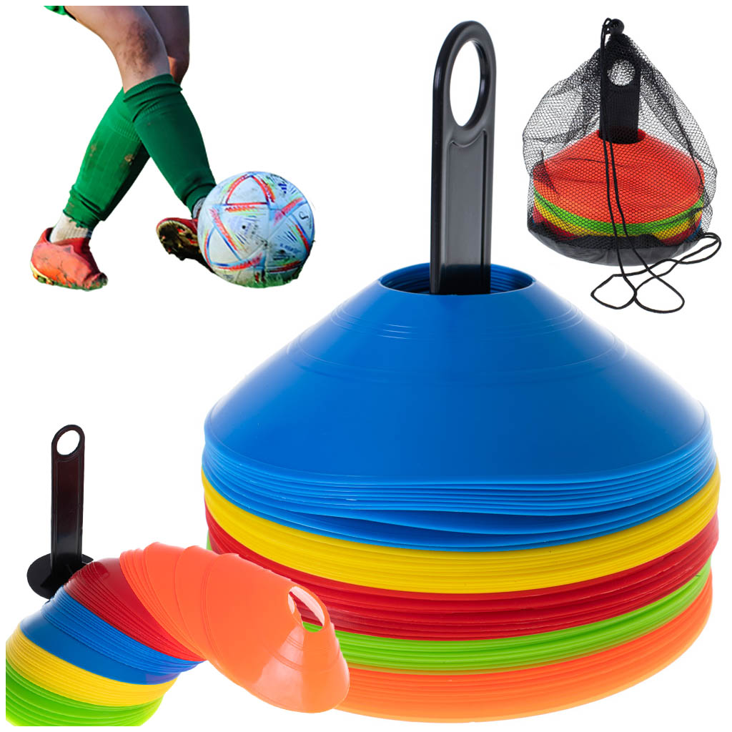 Fußball-Trainings-Pilzkegel 50 Stk