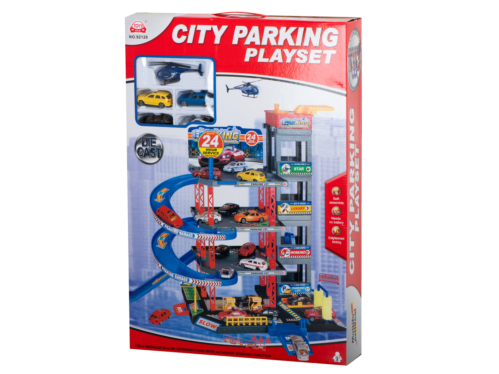 Parking Garage Double-decker Gas Station Car Wash