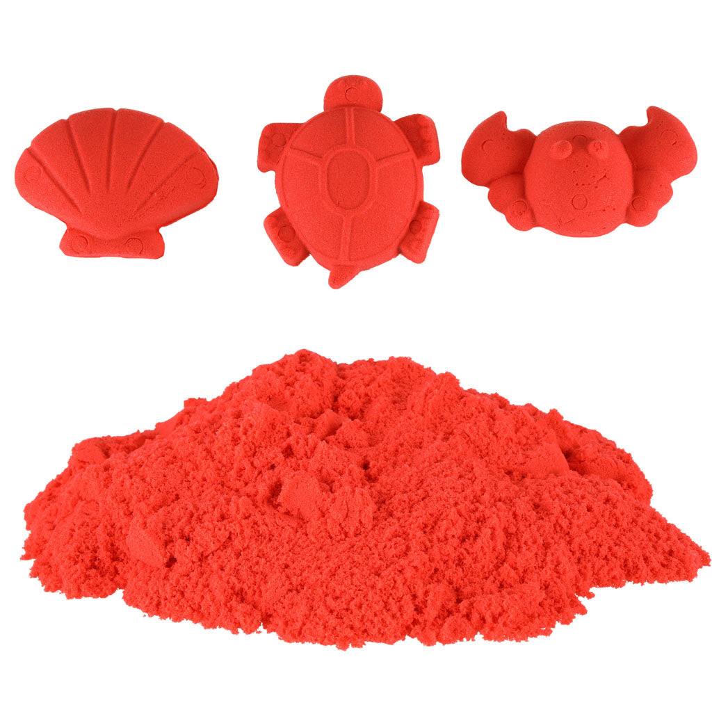 Kinetic Sand 1kg In A Bag Red