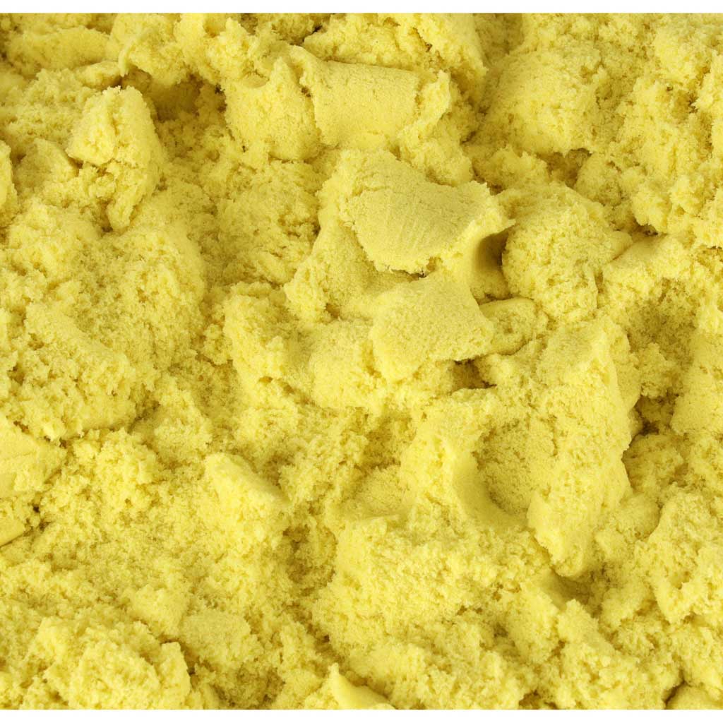 Kinetic Sand 1kg In A Pouch Yellow