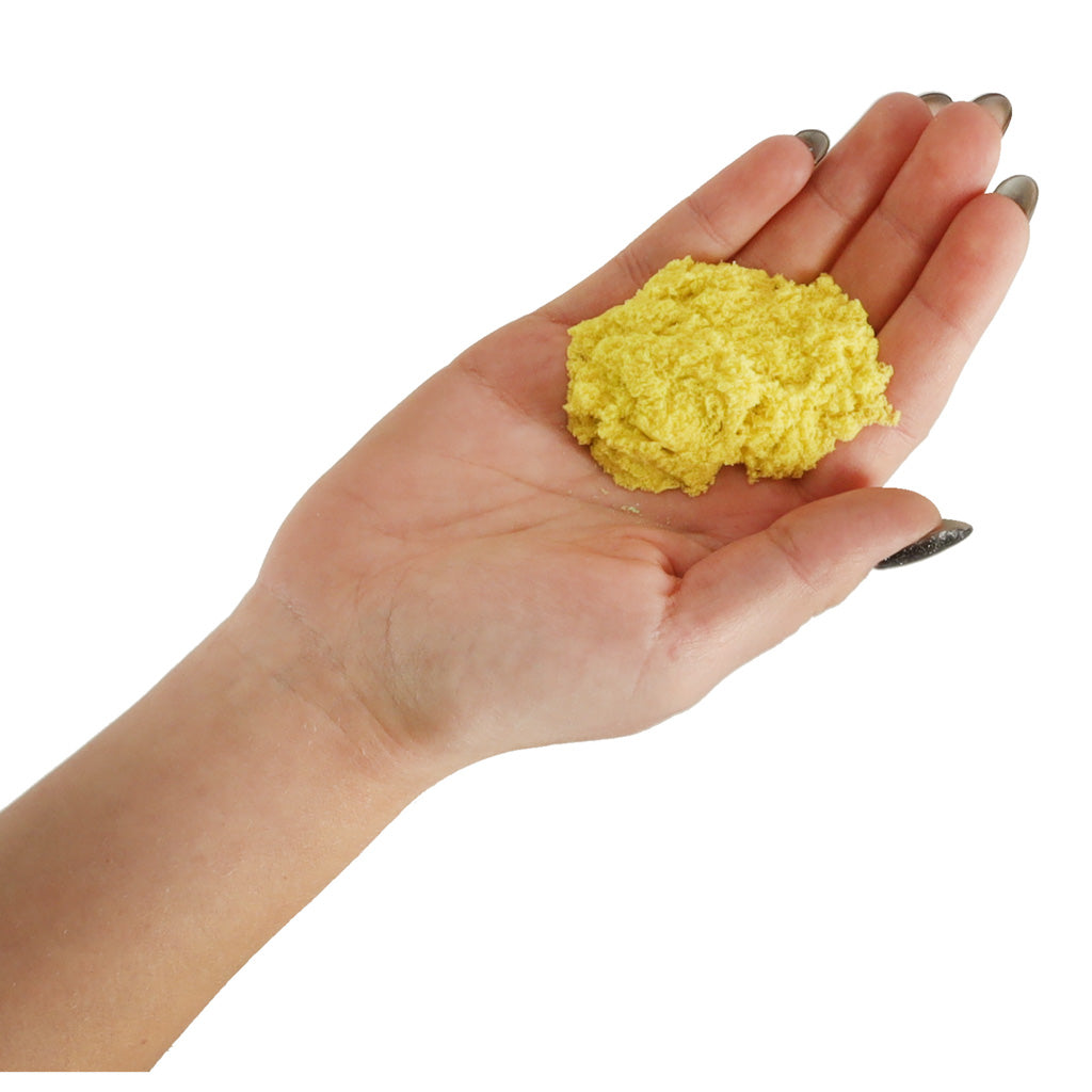 Kinetic Sand 1kg In A Pouch Yellow