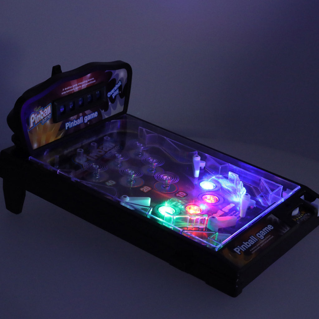 Pinball Flipper Table Arcade Game With Lights And Music